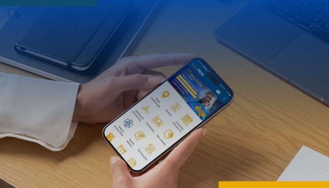 Agora no app Saúde PASA: baixe a 2ª via do boleto